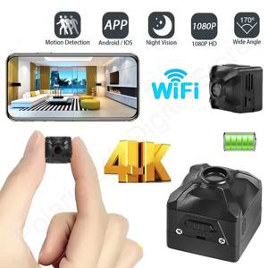 X5 1080P 무선 카메라 미니 WiFi IP/AP 원격 모니터 충전식 배터리 모션 감지 휴대용 캠코더 가정용