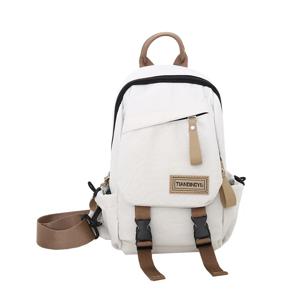 대용량 남성용 가슴 가방 2024년 신상 다용도 일본 스타일 싱글 숄더 캔버스 슬링백 캐주얼 스포츠 백팩