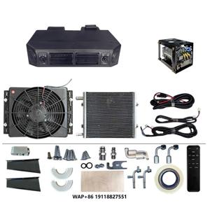RV 에어컨 유닛 트랙터 캠핑 트럭 에어컨 키트 12v 캠퍼밴 모터홈 트레일러용 에어컨