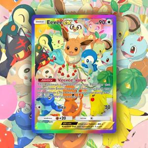 포켓 카드 포켓몬TCG DIY PTCG 고품질 몬스터 싱글즈 애니메이션 주변 수집품 게임 컬렉션 애니메이션 카드