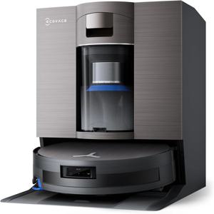 NEW ECOVACS DEEBOT X11 OmniCyclone 로봇 청소기 및 물걸레, 파워부스트 충전, OZMO 롤러 2.0 즉시 자가 세척 물걸레, 19,500Pa