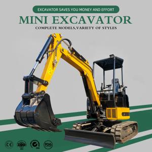 중장비 맞춤형 소형 굴삭기 3톤 크롤러 굴착기 건설 농장용 부속품 포함 미니 굴삭기 CE/유로 5