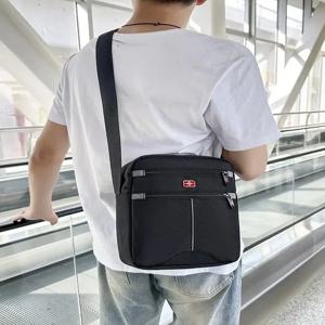남성용 비즈니스 여행 출퇴근용 군용 나이프 숄더백 방수 나일론 크로스백 소형 숄더백
