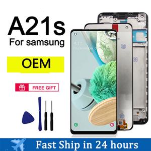 삼성 갤럭시 A21s LCD 디스플레이 터치 스크린 디지타이저 LCD 화면 교체 용 A21s 디스플레이 삼성 A21s 디스플레이 용
