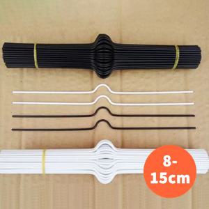 20 개/몫 달력 후크 교수형 바 8-15cm 달력 바인딩 스트레이트 철 벽 주간 월간 일정 플래너 의제 주최자