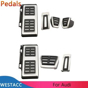 아우디 A3 8V Q2 Q3 SQ2 S1 S3 RS3 RS Q3 TT LHD 가속기 가스 브레이크 클러치 레스트 페달 커버 키트 액세서리 용 자동차 페달