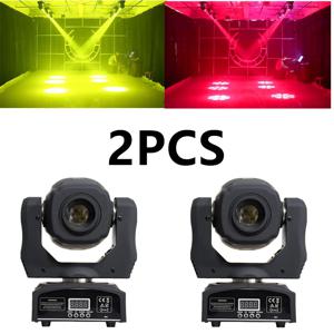 클럽 Dj 무대 조명 파티 디스코 결혼식 이벤트에 대 한 2PCS 60W 미니 Led Dmx 고보 이동 머리 스포트 라이트