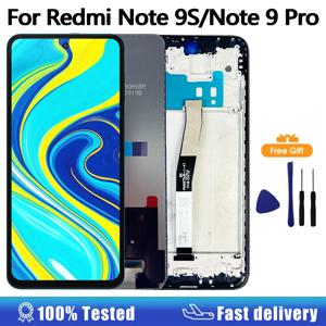 Xiaomi Redmi Note 9 Pro LCD 디스플레이 터치 스크린 디지타이저 Redmi Note 9S 디스플레이 교체 부품 용 6.67 