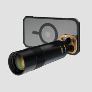 Fotorgear 400Mm 전화 망원 렌즈 17Mm 스마트폰 휴대폰용 전문 사진