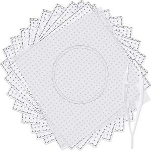 9pcs 5mm 대형 사각형 퓨즈 비즈 Pegboards 다림질 종이가있는 플라스틱 비즈 보드, 어린이를위한 비즈 족집게 공예 비즈