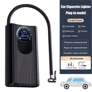 전기 자동차 타이어 팽창기, 고정밀 미니 공기 압축기, 빠른 팽창, 전자 타이어 팽창식 펌프, 담배 라이터