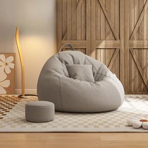 어린이 소파, 발코니, 다다미 콩 가방, 침실에 누워 느긋한 콩 가방, 분리형 및 세탁 가능한 작은 소파, 70x80cm