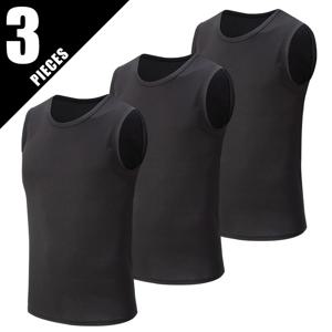 1/3 Pcs 유럽 플러스 사이즈 남성용 솔리드 컬러 빠른 건조 민소매 조끼 젊은 남성 피트니스 및 레저 티셔츠 조커 파운데이션