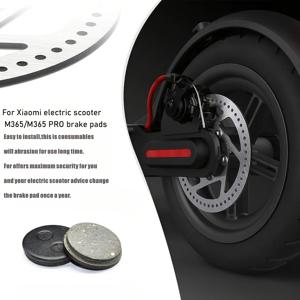 Xiaomi M365/M365 PRO 전기 스쿠터용 브레이크 패드 2개