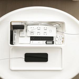 1PC 케이블 보관함 데스크탑 전원 플러그 보드 보관함 무선 WiFi 라우터 팔찌 데스크탑 데이터 라인 플러그 홀더 선반