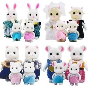 숲속 동물 가족 1_12 인형의 집 액세서리 Mini_yythk