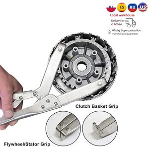 범용 오토바이 도구 클러치 지주 도구 오토바이 오토바이 클러치 허브 바구니 플라이휠 홀더 렌치 수리 제거