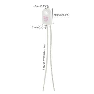 온도 보호대 열 퓨즈, RH/TF, 섭씨 150 도, 250V, 95C, 115C, 125C, 130C, 135C, 150C, 185C, 230C, 2 개