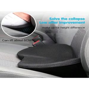 1 조각 메모리 폼 카시트 쿠션 카시트 쿠션 미니 소형 시트 쿠션은 모든 계절에 대한 높이 엉덩이 시트 쿠션을 증가시킵니다.