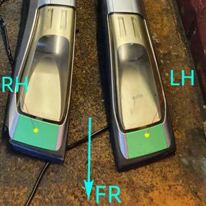 26612JG00A 닛산 X-TRAIL X 트레일 T31 2007-2012—L49A용 림 구동 램프 루프 레일 전면 캡 랙 베이스 커버