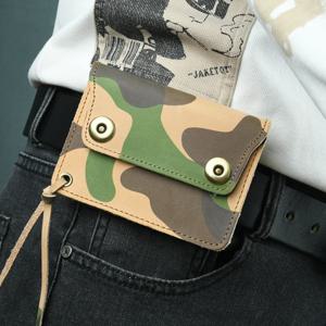 AIGUONIU 태닝 가죽 허리 팩 벨트 루프 패니 허리 파우치 정품 가죽 수제 가방 엉덩이 부랑자 가방 카드 팩