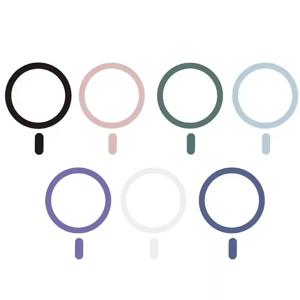 아이폰에 대 한 Magsafe 무선 충전기에 대 한 1-5PCS 금속 접시 스티커 반지 삼성 휴대 전화 자기 자동차 마운트 홀더 유니버설