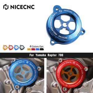 NICECNC 엔진 오일 필터 클리어 커버 야마하 랩터 700 2006-2024 랩터 700R 2009 2011-2024 YFM 700 700R ATV 액세서리