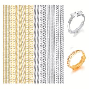 투명 실리콘 링 크기 조절기 느슨한 반지를위한 보이지 않는 스프링 강화제 보석 크기 조정 도구