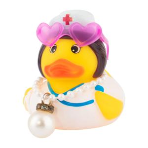 자동차 대시보드용 간호사 오리 1세트 - 고무 오리 장식, 장식품 및 액세서리