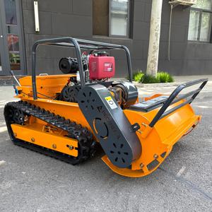 맞춤형 효율적인 전기 잔디 깎는 기계 추적식 걷기 잔디 깎는 기계 원격 제어 잔디 깎는 기계