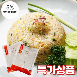 (식판사) 엄지식품 게살 볶음밥 300g x 10개 담백하면서 고급스러운 맛이 좋은 볶음밥입니다.
