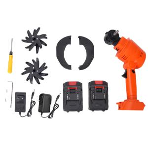 전기 경운기 휴대용 배터리 무선 정원 경작기 잔디 토양 경작 통기성 개선 및 묘목밭 만들기