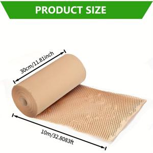 10M/20M 재활용 가능한 벌집 포장지 - 선물 및 패키지의 이동 및 배송에 적합