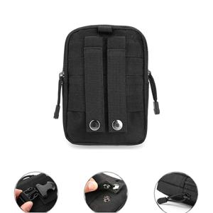 범용 EDC 전술 몰리 파우치 허리 가방 (휴대폰 홀스터 포함) 아웃도어 기어 도구 가젯 포켓 벨트 백