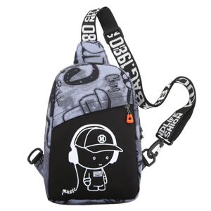 패션 빛나는 가슴 가방 휴대용 경량 일일 나들이 통근자 크로스 바디 가방 독특한 디자인 어깨 가방