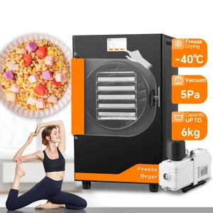 SUGONG 고품질 4kg 6kg 가정용 동결건조기 자동 진공 동결건조기 (식품 가공용 펌프 포함)