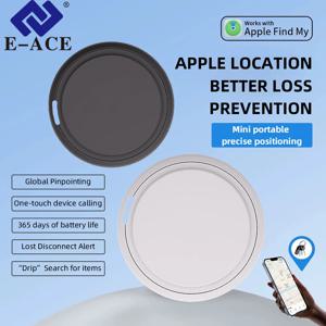Apple Airtag 플랫 교체 포지셔너에 적합한 E-ACE 보이지 않는 미니 키 손실 방지 장치Car GPS 포지셔닝 및 손실 방지