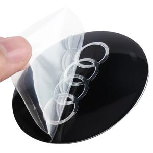 아우디 A4 B8 A3 8P A6 C7 8V B6 B7 B9 Q5 A1 A5 4PCS 56/60/65mm 자동차 엠블럼 휠 허브 캡 데칼 스티커 장식 자동차 데코