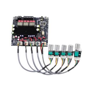 A73E-Q100H Bluetooth 디지털 증폭기 보드 2.1 채널 50Wx2 + 100W 서브우퍼 증폭기 보드 TPA3116 For Qualcomm Aptx