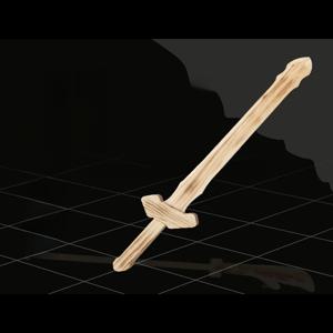 질루오화이 목검 야외 공연 소품 고대 중국 검 태극권 무술 훈련 목검 장난감 팬들을 위한