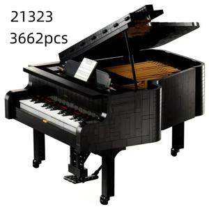 클래식 크리에이티브 시리즈 3662pcs 피아노 모델 빌딩 블록 어린이 교육 조립 장난감 크리스마스 생일 선물