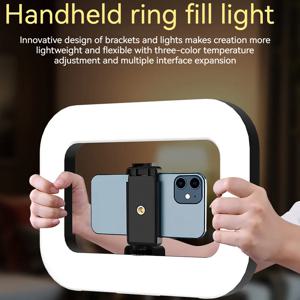 충전식 토끼 케이지 램프, 야외 라이브 방송 전용 조명, 음식 촬영 램프, 사진 비디오 조명