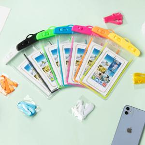 방수폰케이스 수영 방수팩 범용 수중폰보호파우치 PV 커버 (아이폰 15 14 13 Pro Max 용)