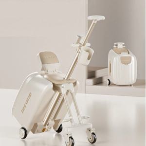 2-in-1 분리형 유모차 겸 여행용 캐리어 2025 신형 어린이용 캐리어 20인치 탈부착 가능 라이드온 러기지