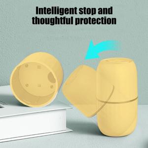 J15U 휴대용 젖꼭지 살균기 케이스 노란색 청소 상자 편리한 매일 가정용