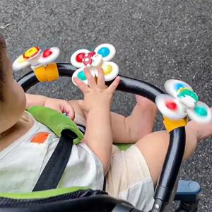 아기 흡착 회전 장난감 어린이 목욕 몬테소리 교육 회전식 3세 욕실 장난감 유아용 장난감