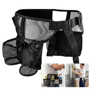 전문가용 허리 착용 청소 도구 앞치마 다용도 포켓 방수 앞치마 관리용 허리 가방 관리 작업용