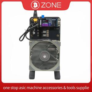 NerdQaxe++ Rev6 무소음 비트코인 ​​광부 6th/s 100w 듀얼 냉각 팬 오픈 소스 마이닝 머신