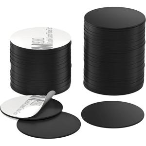 NFC 태그 블랙 NTAG215 NFC 태그 NFC 코인 카드 블랙 NFC 스티커 원형 13.56MHz NFC 칩, 뒷면에 접착제 포함