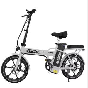 대량 주문 공장 가격 16인치 BK5S 도매 접이식 출퇴근용 전기 자전거 350W, 성인용 경량 도시형 전기 자전거